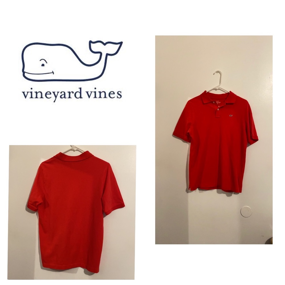 Red Boy’s Vineyard Vines Polo Shirt
